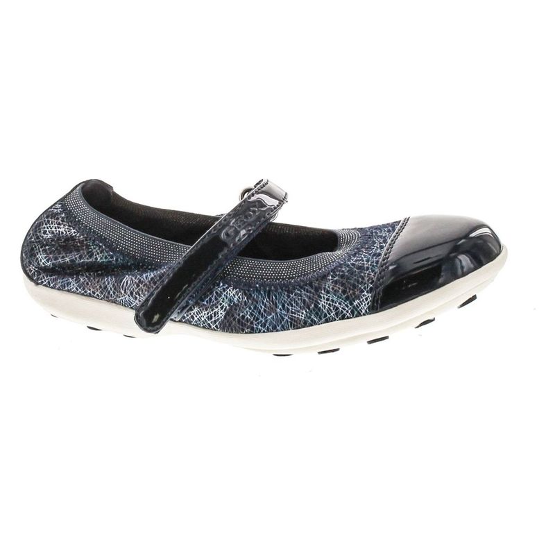 Geox J Jodie B Blue Childg Flats-Shoes 34 New